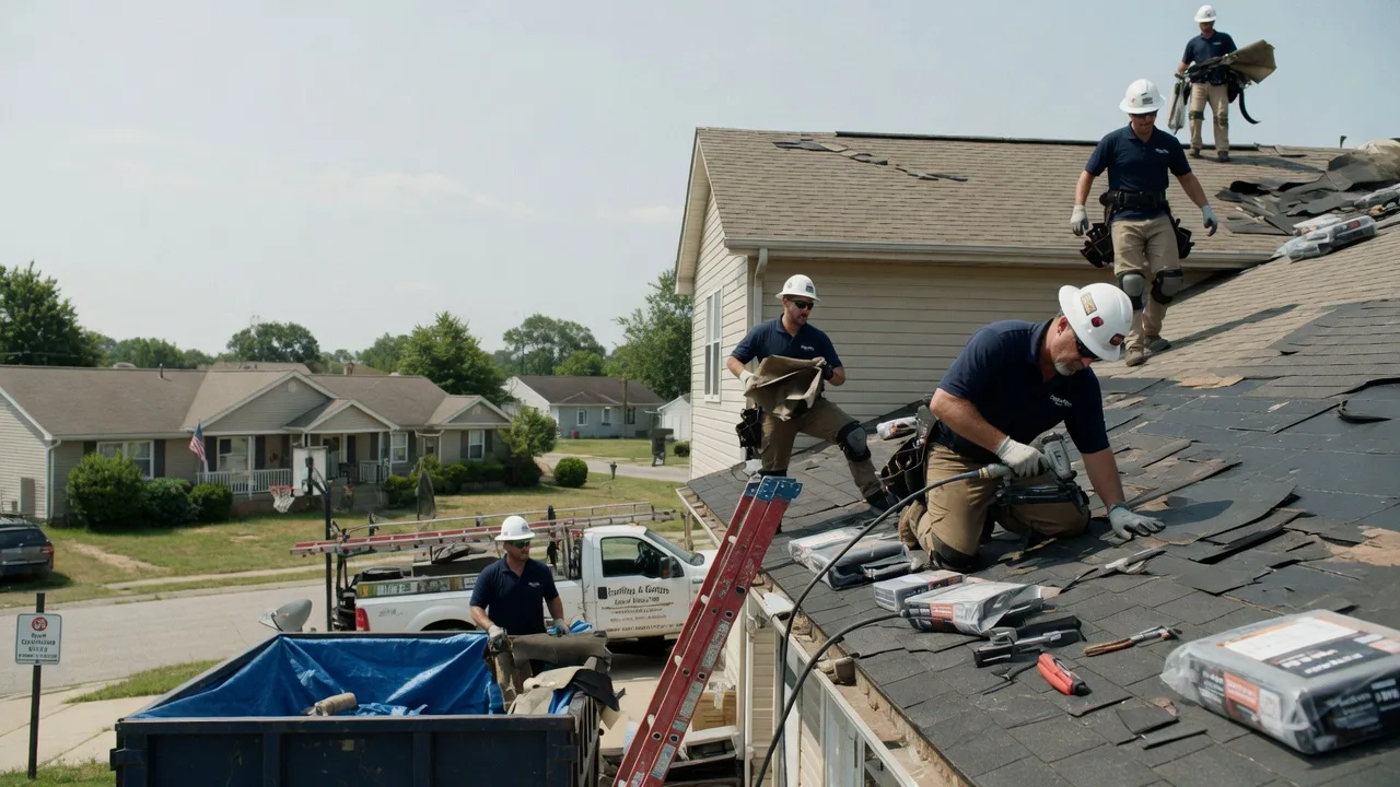 Roof Replacement in Burkettsville, OH near me
